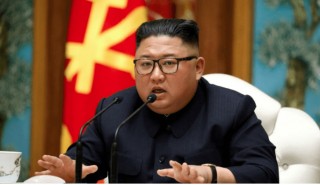 उत्तर कोरियाली नेता किमद्वारा मल्टिपल रकेट लन्चरको परीक्षण निरीक्षण