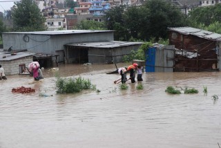 झापा बाढीको उच्च जोखिममा