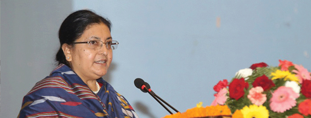 Message of former President Bhandari, Chair Nepal on Labour Day