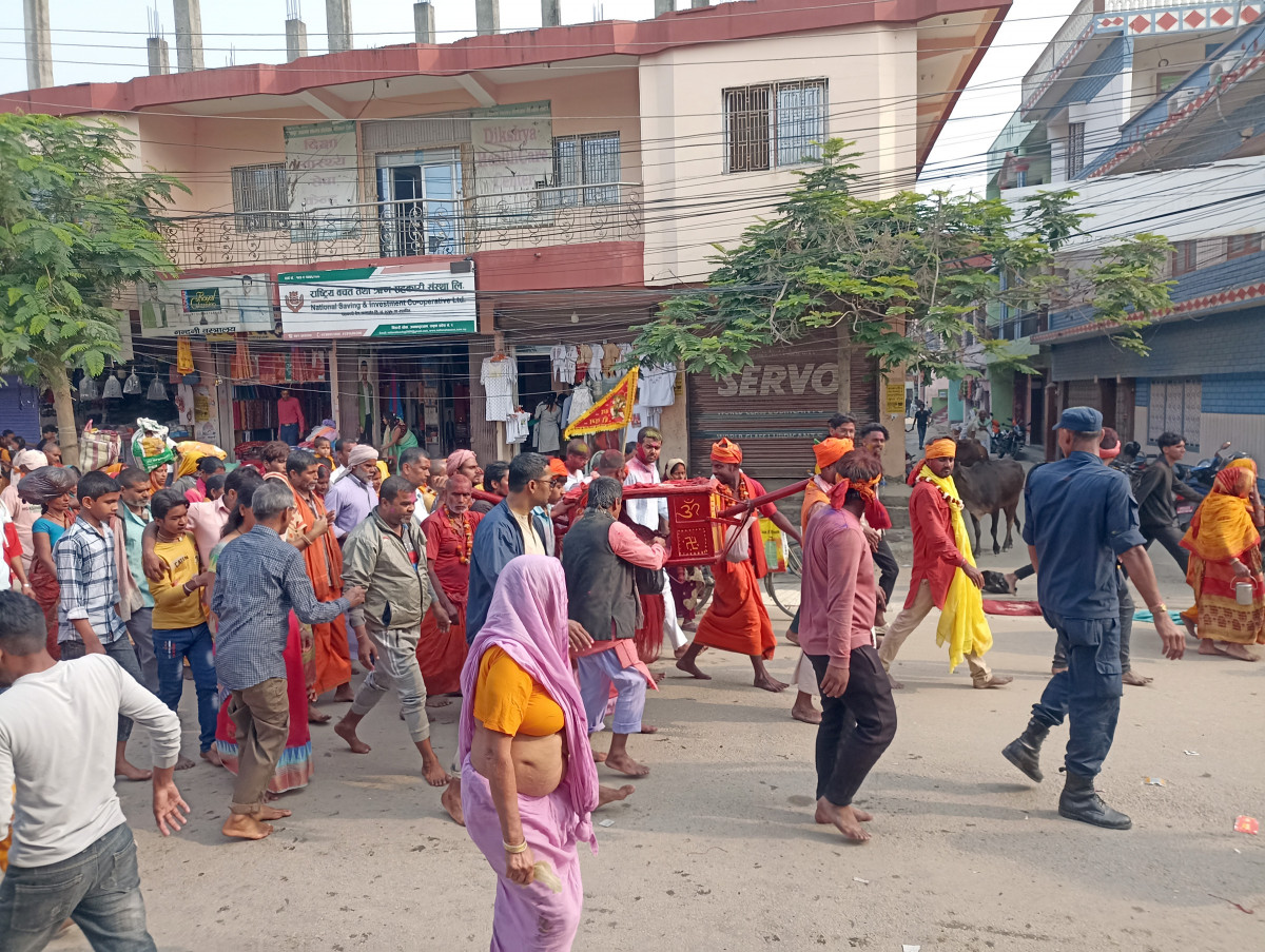 मिथिला माध्यमिकी परिक्रमा आज सम्पन्न हुँदै