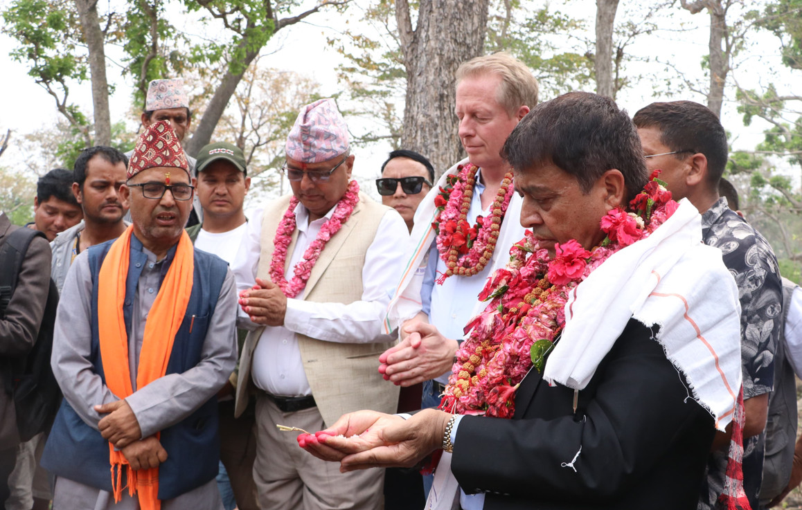 कैलालीको जालपादेवी केबलकार निर्माण कार्य सुरु