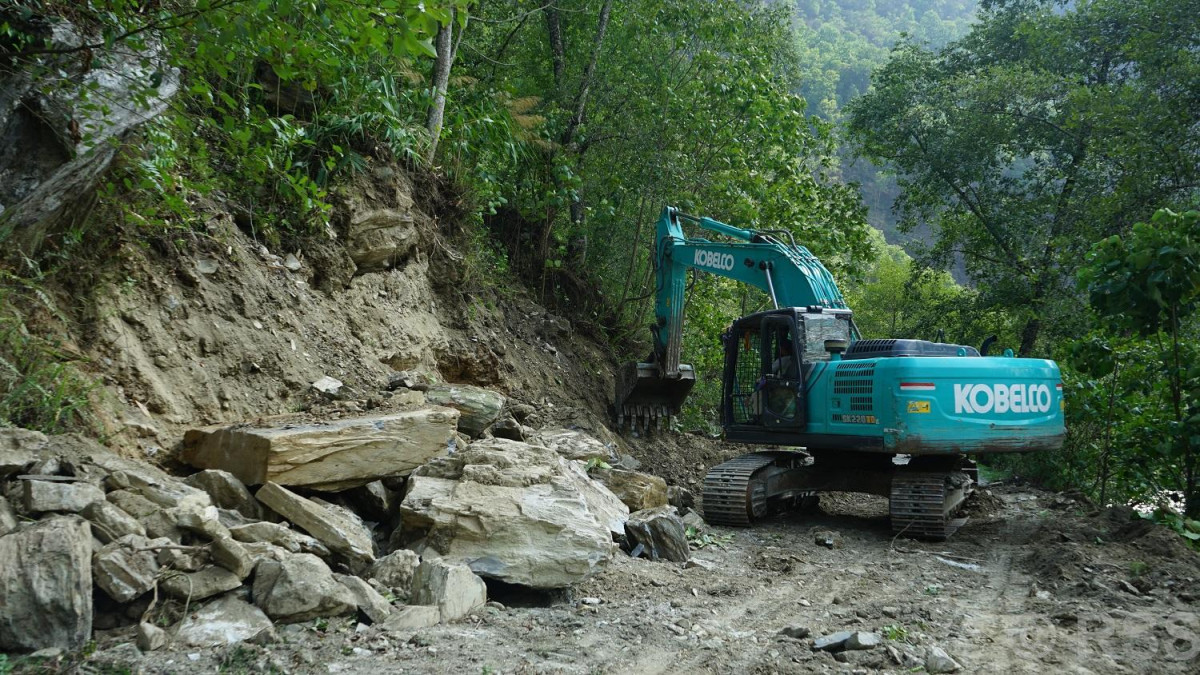 डेढ दशकपछि बेनी–भकिम्ली सडक स्तरोन्नति