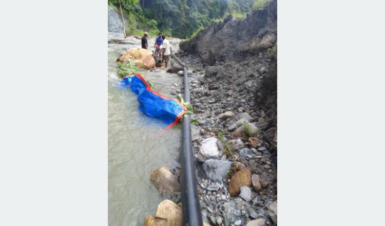 तनहुँको भादगाउँमा एक सातादेखि खानेपानी आपूर्ति बन्द