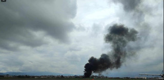 त्रिभुवन अन्तर्राष्ट्रिय विमानस्थल काठमाडौंमा सौर्य एयरलाइन्सको एक विमान दुर्घटना