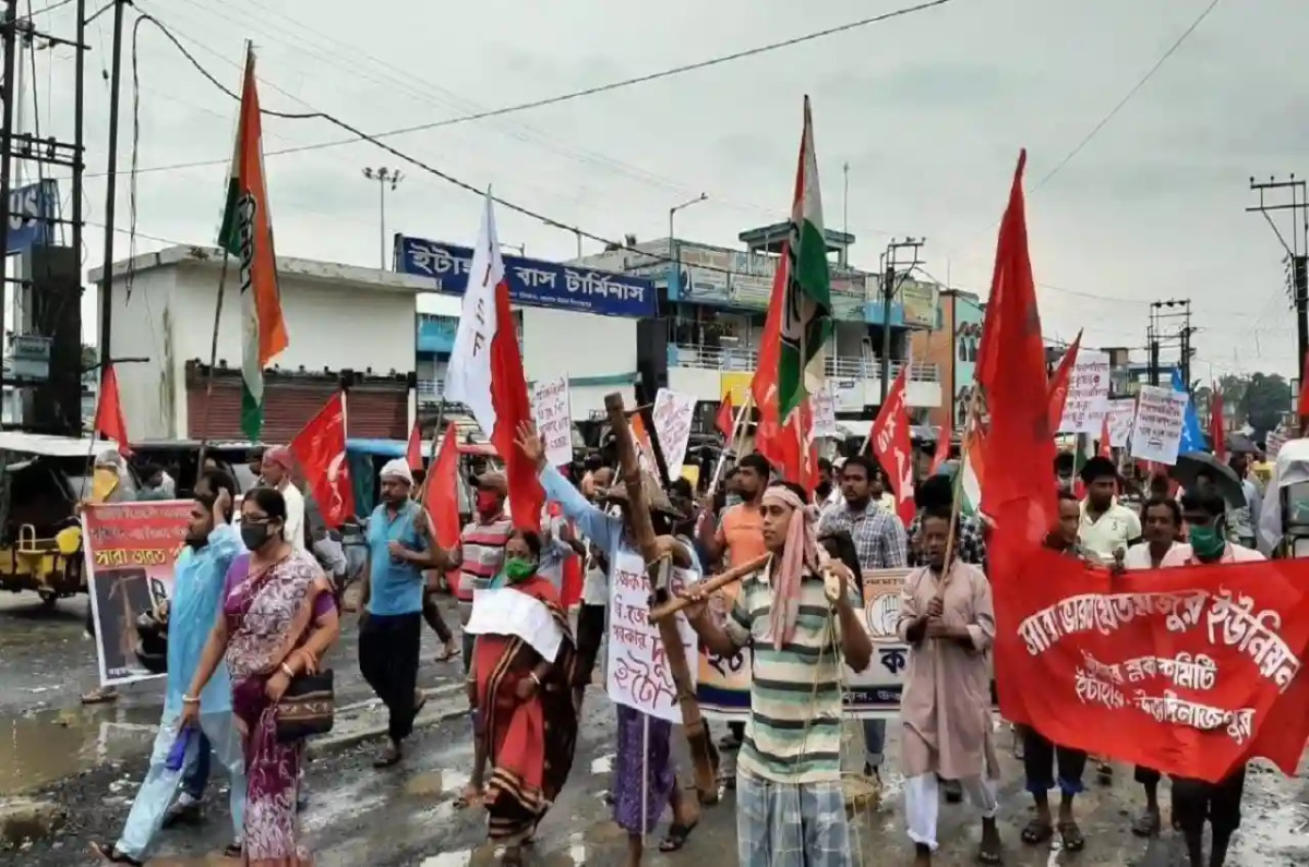 भारत बन्दका कारण सामान्य जनजीवन प्रभाबित