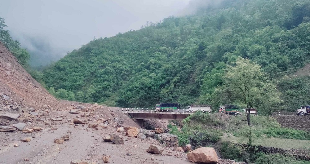 दुई महिनादेखि अवरुद्ध कालीगण्डकी करिडोर सञ्चालन