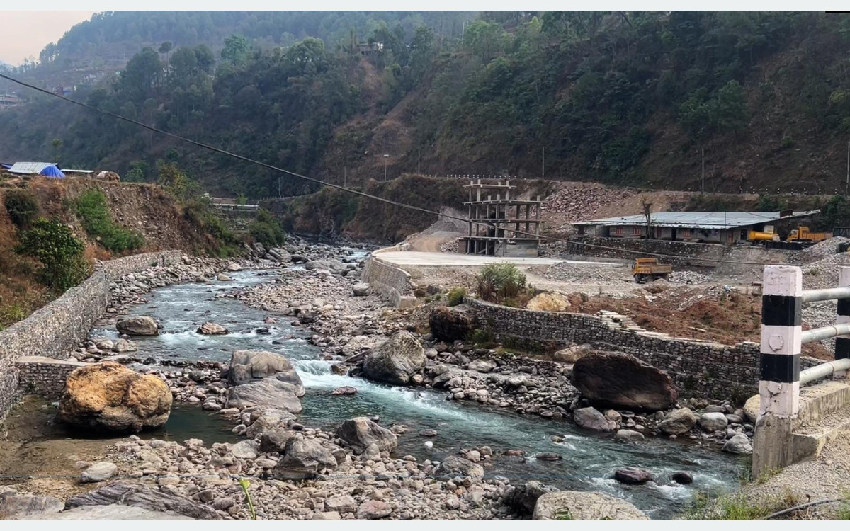 सीमा विवादका कारण बसपार्क निर्माण अवरुद्ध