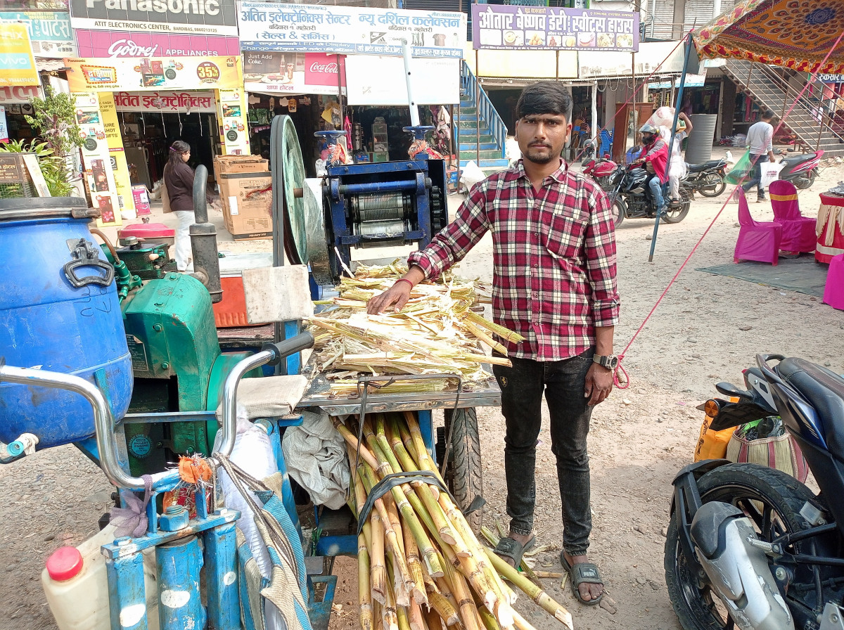 उखुको जुस बेचेर मासिक ४० हजार आम्दानी