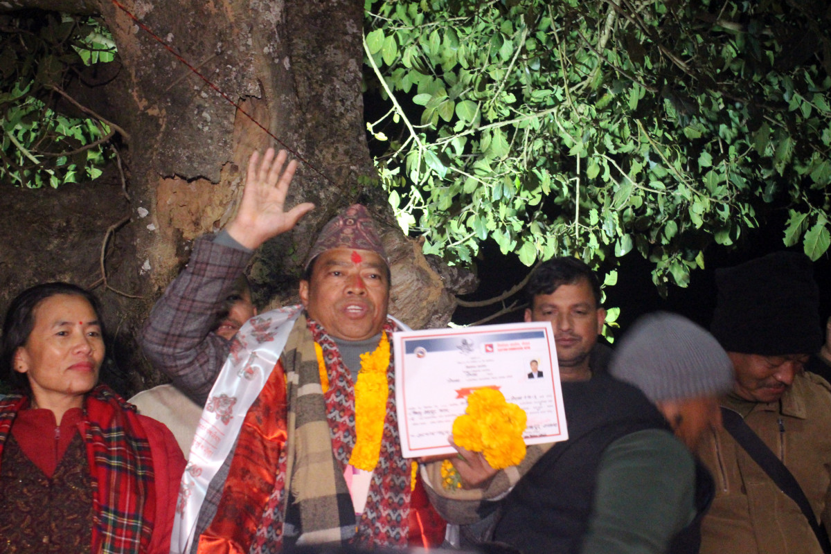 गोरखा-५ मा माओवादी केन्द्रका रानामगर विजयी