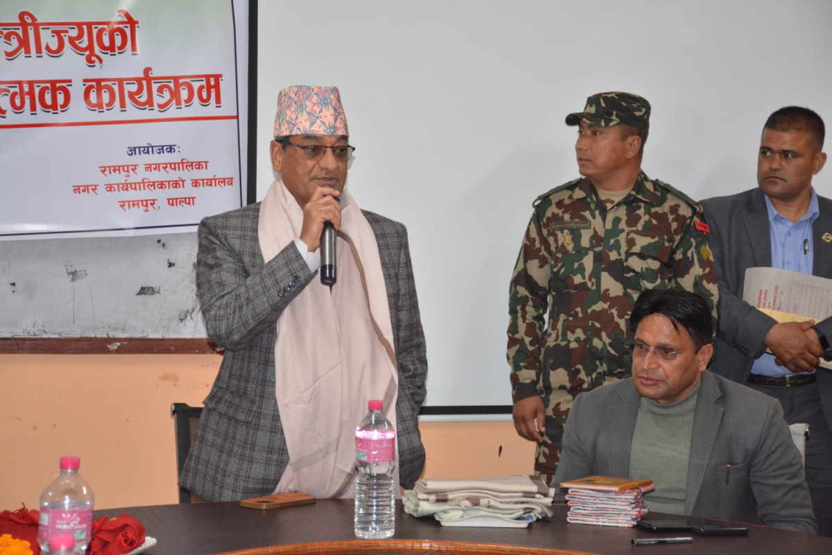 शान्तिसुरक्षाप्रति सरकार संवेदनशिल छः गृहमन्त्री लेखक