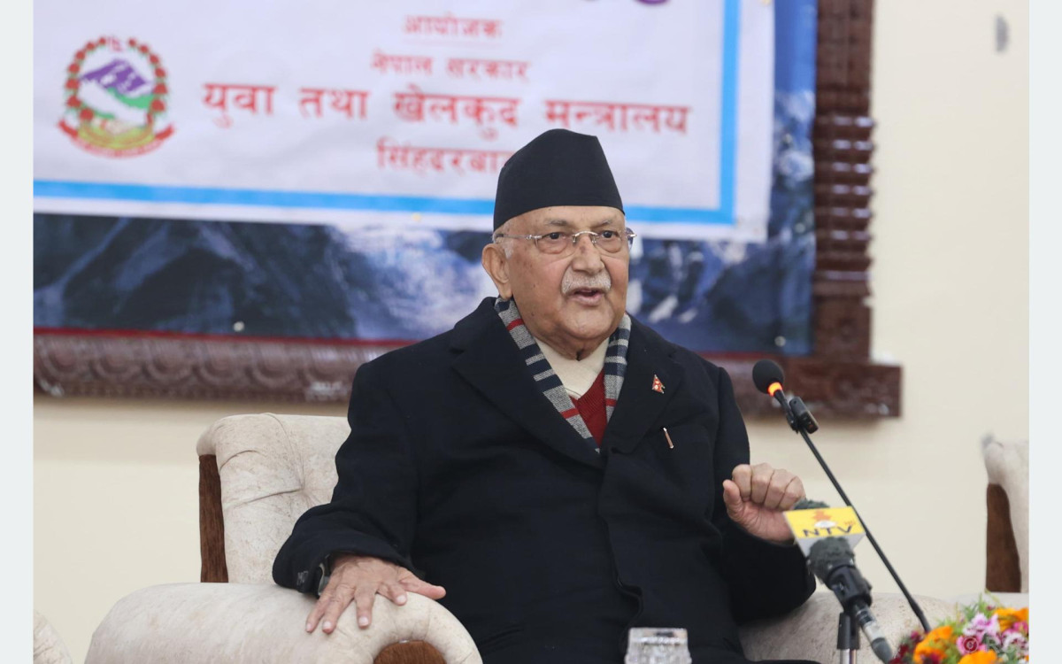 अन्तर्राष्ट्रिय स्पर्धाका पदक विजेता खेलाडी प्रधानमन्त्रीबाट पुरस्कृत