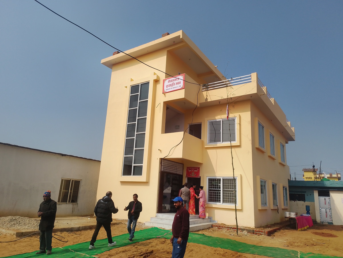 नेपालगञ्जमा नागरिकस्तरबाट क्रियापुत्री भवन निर्माण